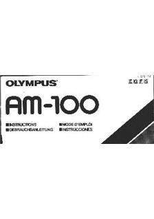 Olympus AM 100 manual. Camera Instructions.